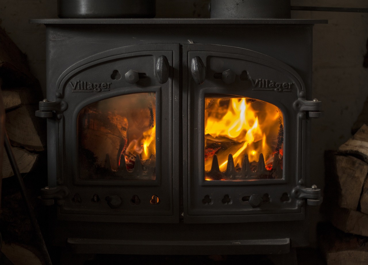Kamin braucht eine feuerfeste Unterlage