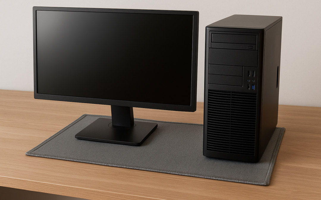 Brauchen auch Monitore und PCs feuerfeste Unterlagen? Eine Risikoanalyse für den Büroalltag