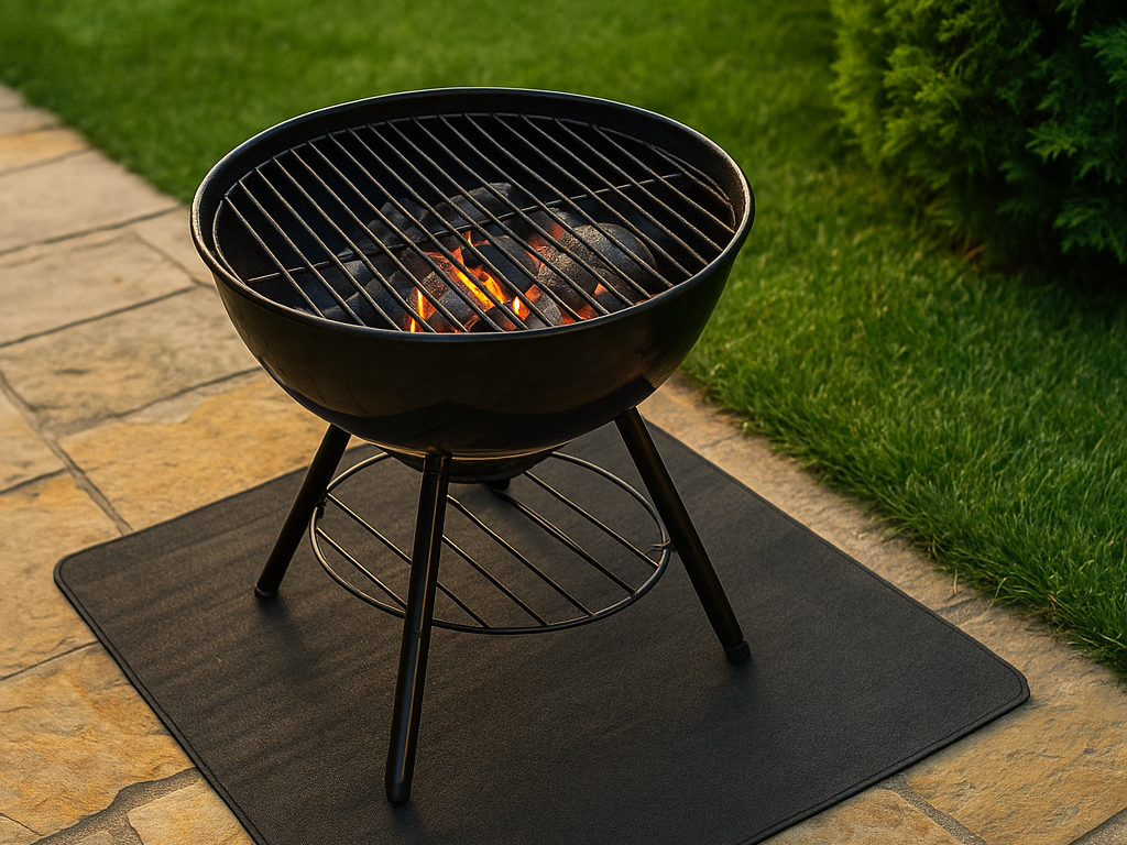 Feuerfeste Unterlage Grillen