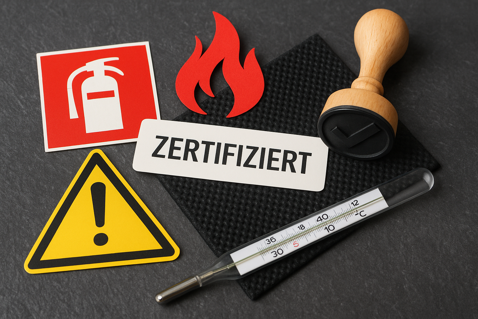 Normen und Zertifikate für feuerfeste Unterlagen
