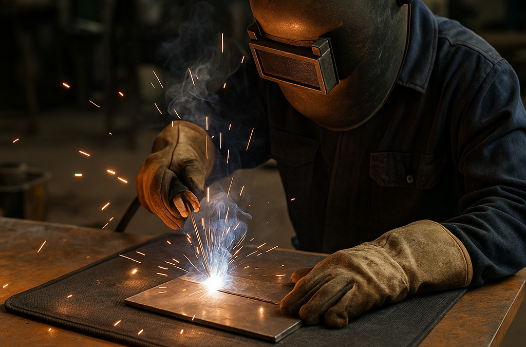 Anwendungen in der Schweißtechnik: Hitzebeständigkeit testen